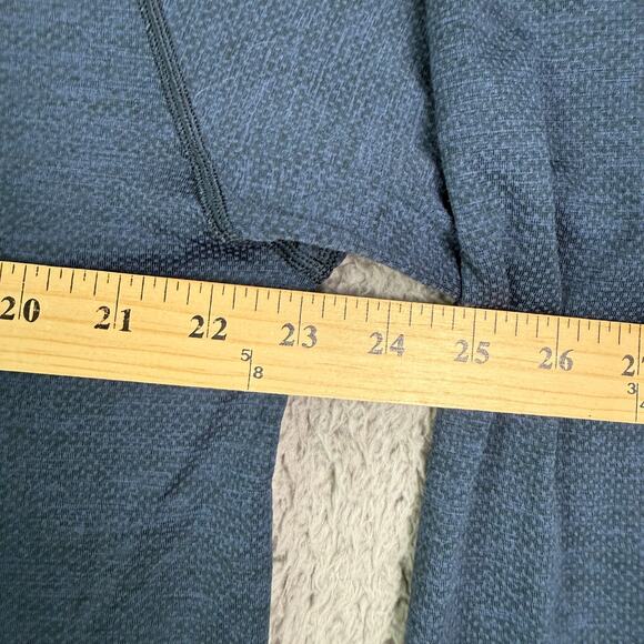 Lululemon Shirt Mens 2XL Navy Blue Metal Vent Tech Performance Long Sleeve Gym - Picture 8 of 10